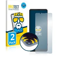 BROTECT Full-Cover Protection (Sony Xperia 1 III), Téléphone portable : film de protection, Transparent