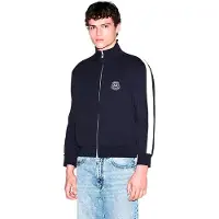 Armani Exchange pour homme. XM002367AF13047UB101 Sweat-shirt Bonded bleu marine (XL), Casuel, Coton
