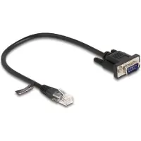 DeLOCK Kabel RJ45 Stecker zu Seriell RS-232 D-Sub 9 Stecker