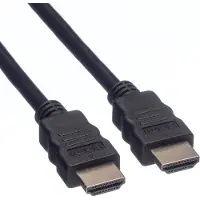 Roline HDMI High Speed Cable with Ethernet - Câble HDMI avec Ethernet - HDMI mâle pour HDMI mâle - 15 m - blindé - noir