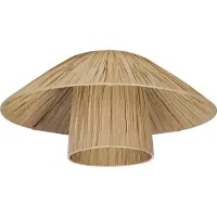 Ledvance Decor Papier Bambou Hutte Plafond 400 E27 Marron