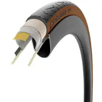Pirelli Cinturato Evo Classic Techwall+ 60 Tpi Smartevo As Tubeless 700 X 30 Road Tyre Marron 700 x 30
