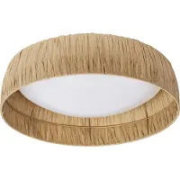 Ledvance Decor Papier Bambou Plafond 400 18W 830 Marron