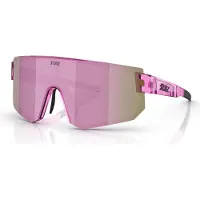 Bliz Unisexe, Lunettes de sport, P005 (Rose Transparent, Brown/Rose Multicolor), Multicolore, Marron, Pink, Rose, Transparent