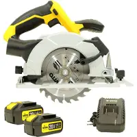 Vito Scie circulaire sans fil 20V Diam 150 mm + 2 Batteries lithium 4.0 Ah + Chargeur rapide