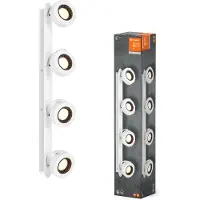 Ledvance Plafonnier LED DECOR SPOT VENUS WHITE 4 Spot blanc chaud 4058075828186