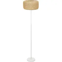 Ledvance DECOR Lampadaire Paper Bale, avec un abat-jour en forme de boule en papier, 1 flamme, douille à vis E27, offre un éclairage moderne pour la maison, ampoules non comprises.
