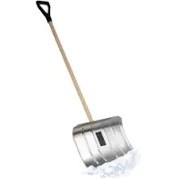 OEM Pelle à neige, conception ergonomique, structure en aluminium résistante, couleur argent
