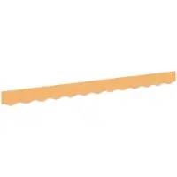 vidaXL , jupe de protection pour marquise, couleur sable, 481 x 20 cm, polyester