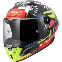 LS2 Casque LS2 FF805 Thunder GP Aero Replica Aldeguer 25, noir/rouge/jaune, 2XL (63/64)