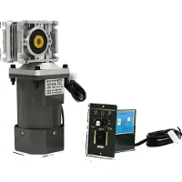 OEM Réducteur à vis sans fin, couple élevé, variateur de vitesse intégré, gris, 220 V