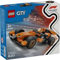 LEGO City Pilote F1 avec voiture de course McLaren 60442