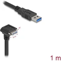 DeLOCK USB 5Gbps Kabel USB TypA St zu USB Micro-B St 18mm sw