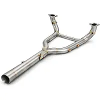 Gpr Exclusive Bmw R 1300 Gs 24-26 Inox Catalytic Suppressor Argenté