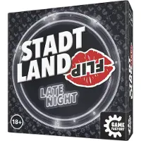 Carletto Deutschland Stadt Land Flip Late Night 10 Min Jeu De Cartes Stratégie