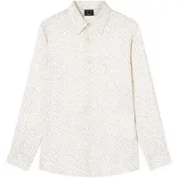 Armani Exchange pour homme. XM002280AF13235F1172 Chemise Technical beige (M), Casuel, Viscose, Manche longue