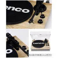 Lenco Platine vinyle - - LBT-188 - Bluetooth 5.2 - Bois - 33/45 tours