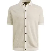Vanguard Cardigan Manches Courtes Écru