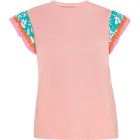 Usha Chemisier 'Fashion Look' turquoise / pêche / rose