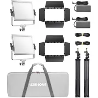 Godox LP1200R-K2 - Kit 2 x Litemons LP1200R & Accessories (éclairage de studio, Lumière vidéo), Lumière continue, Multicolore