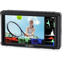 Feelworld FW568 Pro (6", Full HD), Moniteur vidéo, Noir