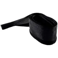 S-Impuls Goulotte flexible avec fermeture velcro, 2 m, Ø 51 mm, noire, en vrac