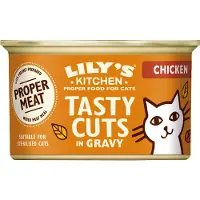 Lily's Kitchen Tasty Cuts poulet pâtée en sauce pour chat