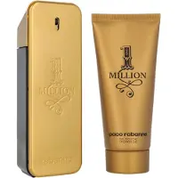Paco Rabanne 1 Million Vapo Set 100ml Eau De Toilette Doré Homme