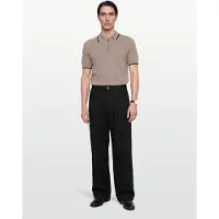 Armani Exchange pour homme. XM001977AF20139U6107 Polo Knit Driftwood gris (S), Casuel, Coton, Manche courte