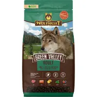 Wolfsblut Green Valley Adult Croquettes pour chiens avec agneau, saumon et légumes 12,5 kg