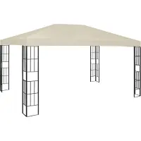 Syfax Tonnelle 3x4 m Crème