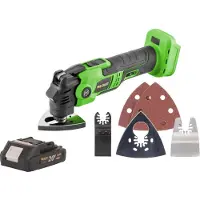 Procraft PMT22bb Outil multifonctionnel sans fil 20 V Brushless + 1x batterie 2,0 Ah - sans chargeur