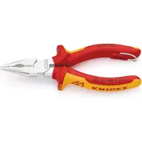 Knipex Pince combinée pointue avec oeillets de fixation