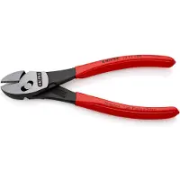 Knipex TwinForce - Seitenschneider - Chrom-Vanadium-Stahl - Kunststoff - Rot (73 71 180)