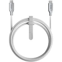 Nomad Câble Polyamide, USB-C à USB-C, 1,5m, blanc