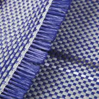 BC-Agentur Tapis d'auvent Camping résistant aux intempéries bleu foncé 250x450 cm