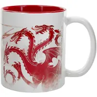Game Of Thrones Gobelet de - Targaryen - Dragon Rouge - pour Indifférent - blanc/rouge - Taille Standard