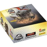 Panini JURASSIC WORLD 4 TCG Boite de 18 pochettes + 1 carte EL (Coffret & Collection)