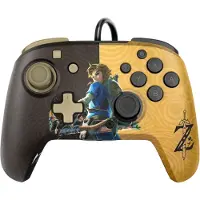PDP Faceoff Deluxe Zelda Nintendo Switch Controller Jaune