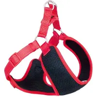 Nobby Vaisselle "Black Mesh Reflect" rouge L: 28-33 cm + 32 cm, B: 10 mm