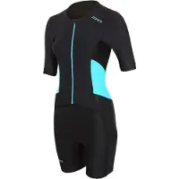 Zone3 Activate Short Sleeve Trisuit Noir S Femme
