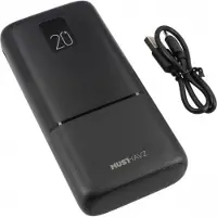 Musthavz 20W Alimentation électrique Powerbank 20,000 mAh black - MHPWRPD20A004BLK