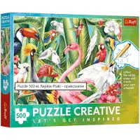 Trefl Puzzle - 500 - Paradiesvögel - 37564 (500 pièces)