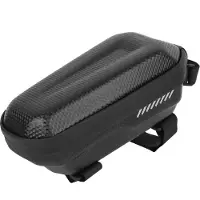 Gistuch Sacoche rigide pour vélo/VTT, tube pour éclairage avant, selle imperméable, équipement cycliste