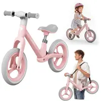 Usorteret Rowerek biegowy Route 45 Pink (12")