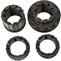 Pro Set d'anneaux d'écartement Sacoche vélo Mega 4pcs