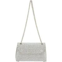 Faina Sac bandoulière gris argenté / argent