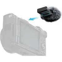 SmallRig Pare-vent en fourrure 5989 pour Canon PowerShot V1