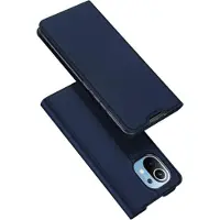 DUX Couverture du livre Skin Pro Series (Xiaomi Mi 11), Coque pour téléphone portable, Bleu