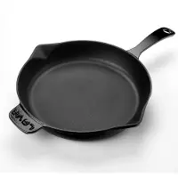 Lava Poêle à frire - 28 cm - 2,3 litres - Fonte - Noir